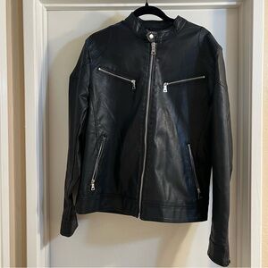 Men’s Faux Leather Jacket